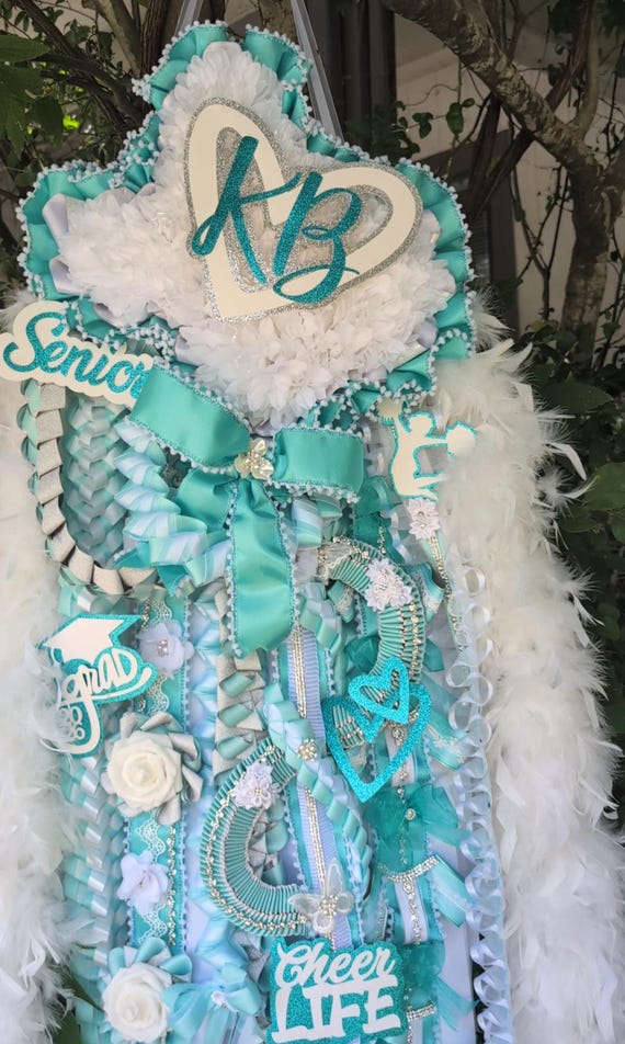 Large Deluxe Texas Homecoming Mum, Mega Senior Mum Homecoming
