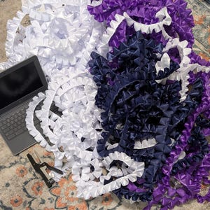 Homecoming Mum Ruffle by the yard