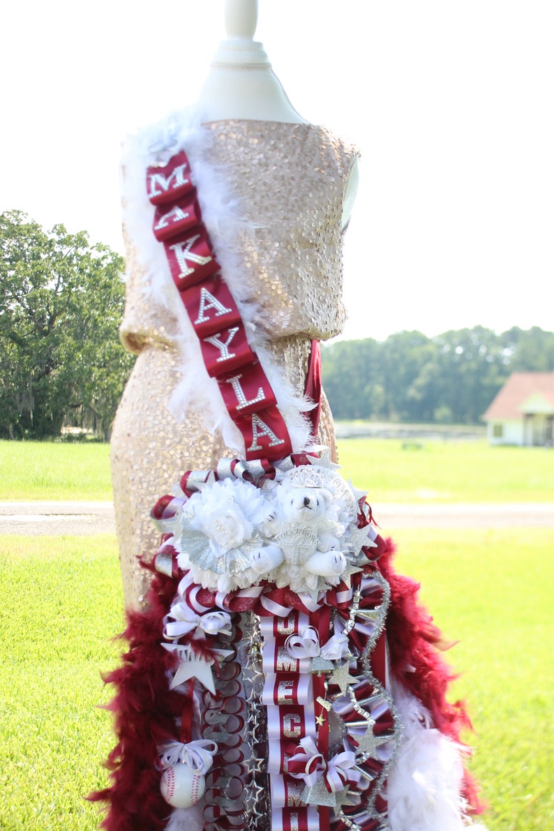 Deluxe mum sash mum Deluxe Double Sash Etsy