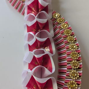 Homecoming Mum Braids, two layered braids.