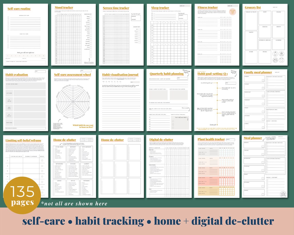 ADHD Planner made by an Adhder Printable Adult ADHD - Etsy UK