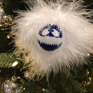 Only a few left-Abominable snowman yeti Rudloph Bumble character Christmas ornament