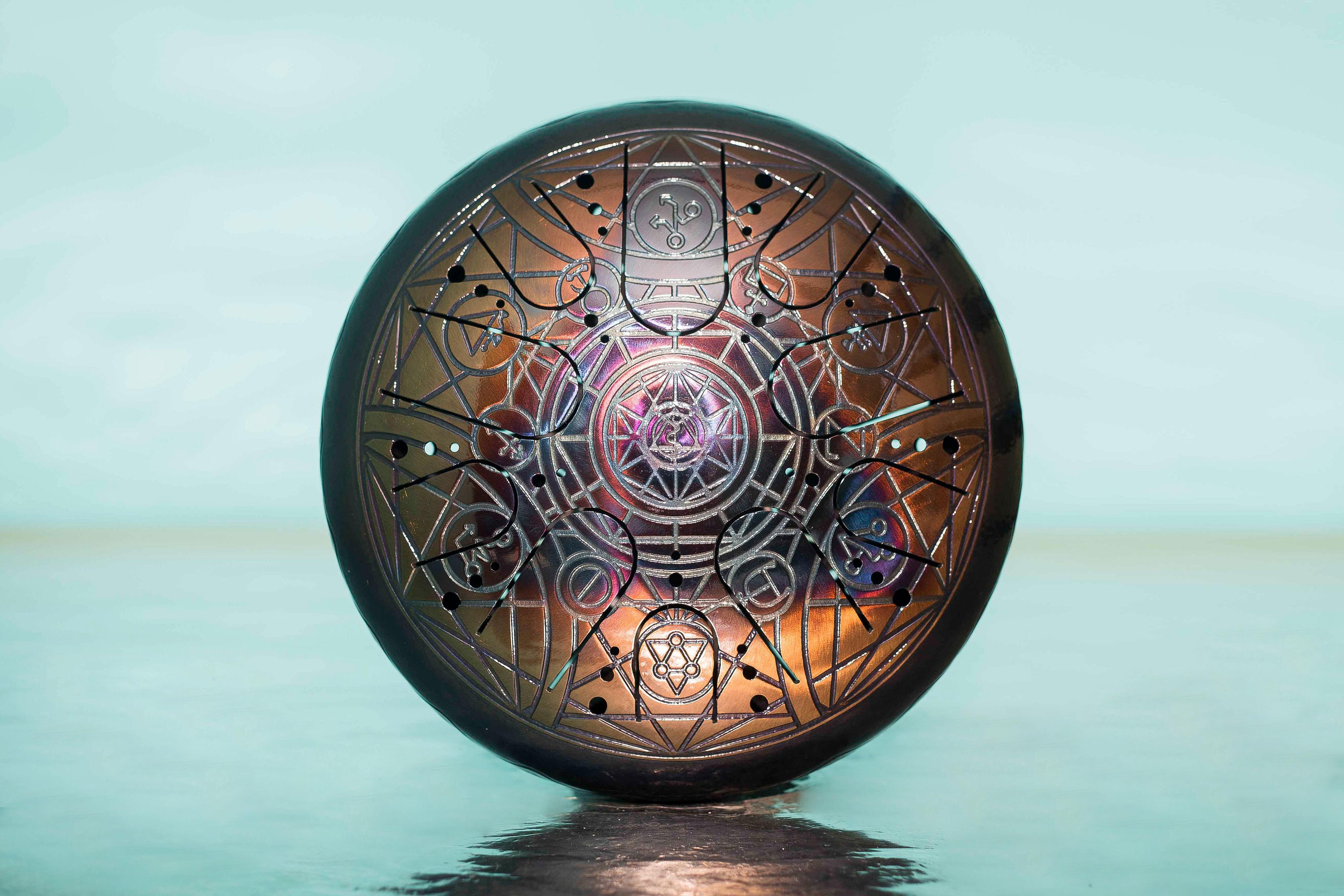 2sided TANK DRUM handpan steel tongue drum handpan drum Etsy