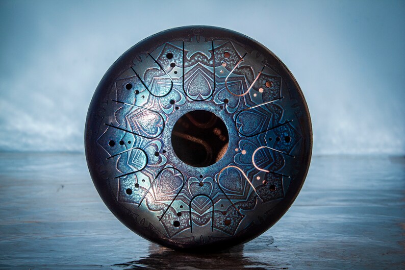 2sided TANK DRUM handpan steel tongue drum handpan drum Etsy