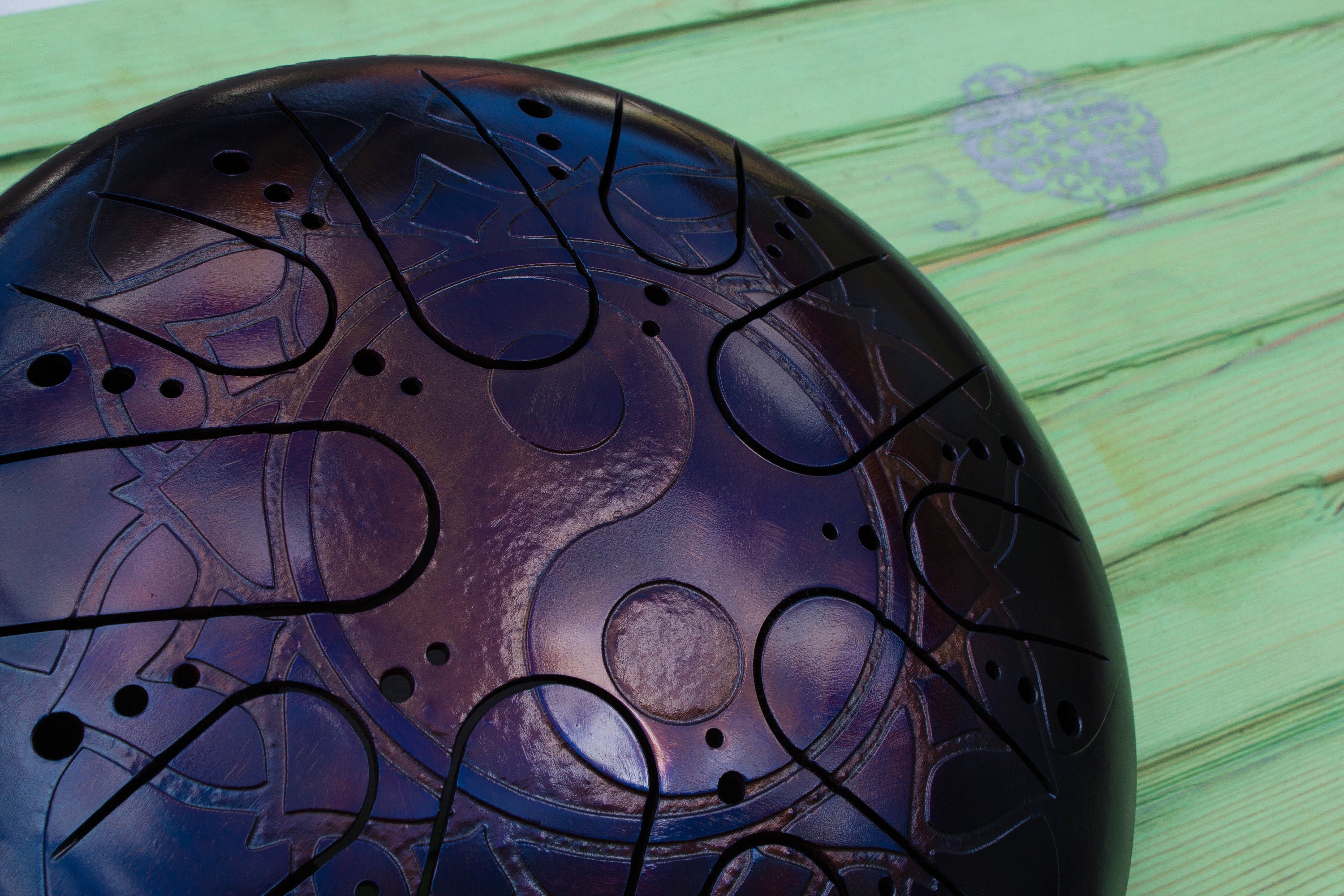 TANK DRUM handpan steel tongue drum handpan drum steel drum Etsy