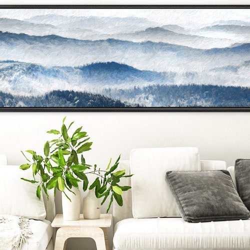 Extra Large Wall Art Landscape Canvas Print Beautiful Big Etsy