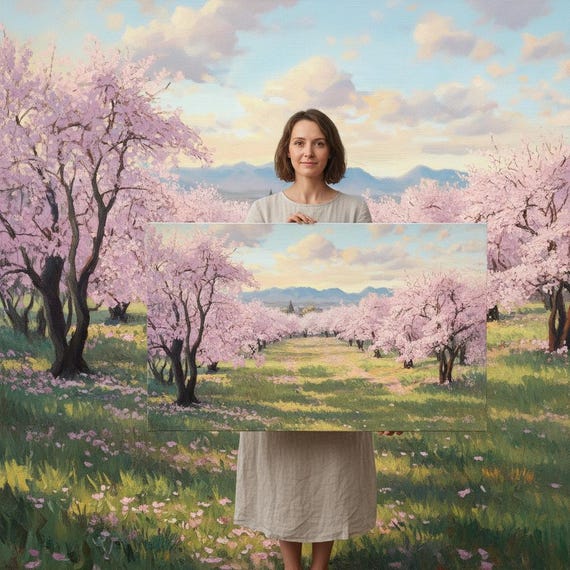 Custom Canvas Wall Art Print: Your Photo Into Work of Art, Personalized Painting