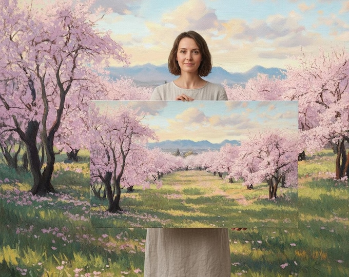 Custom Canvas Wall Art Print: Your Photo Into Work of Art, Personalized Painting