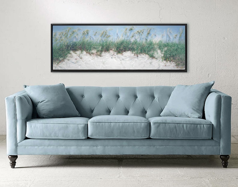 Dune Wall Art Ready to Hang Large Gallery Wrapped Canvas Wall Art Print