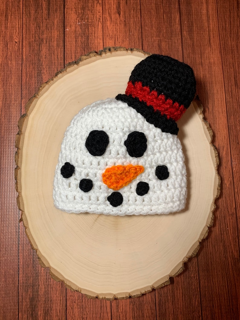 Baby snowman hat