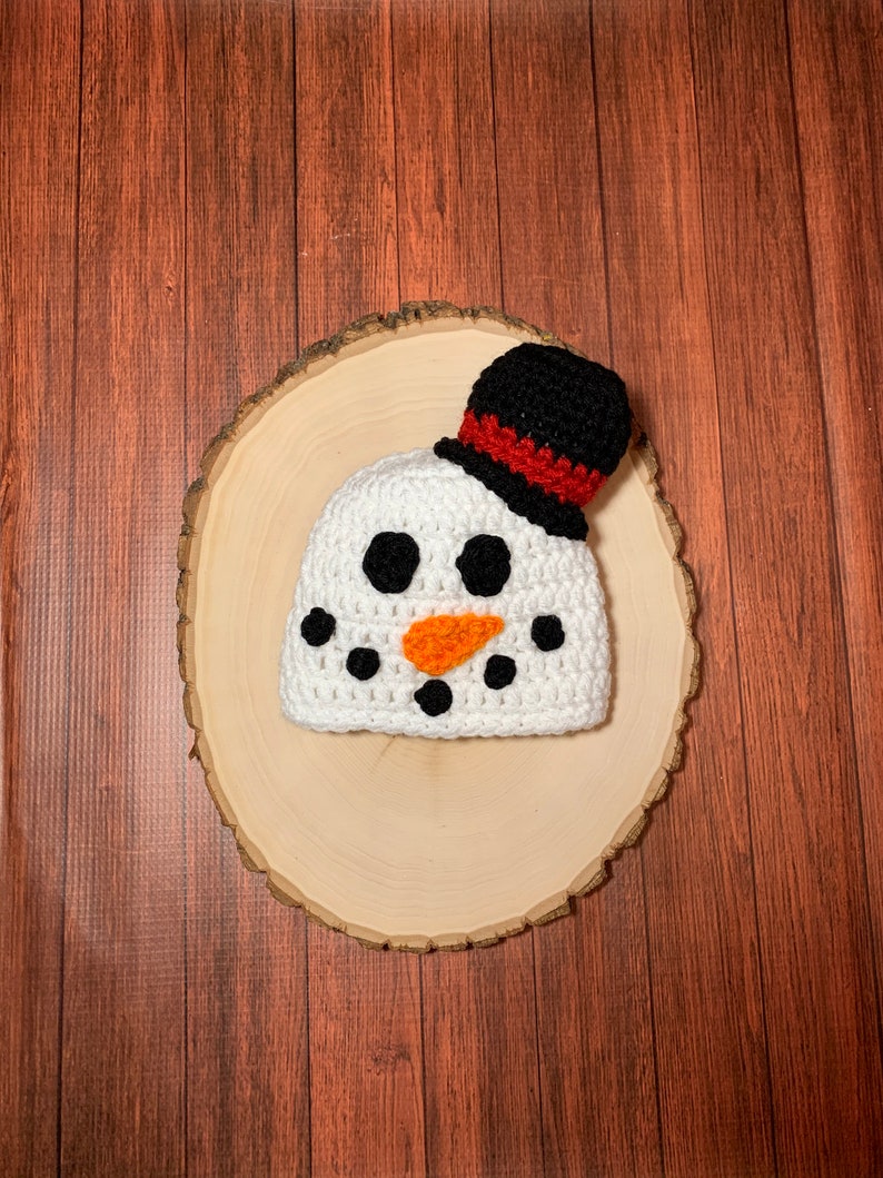 Baby snowman hat