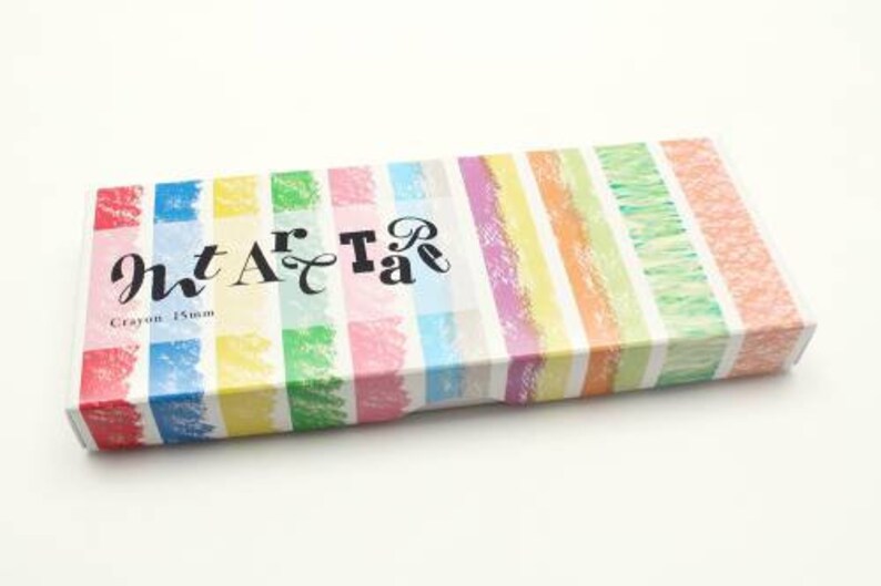 Crayon mt Art Tape 15mm\uff0c Crayon masking tape