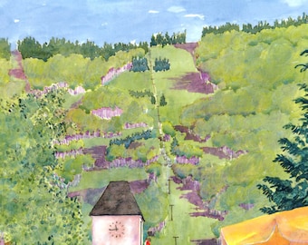 Vail en el verano - Impresión artística