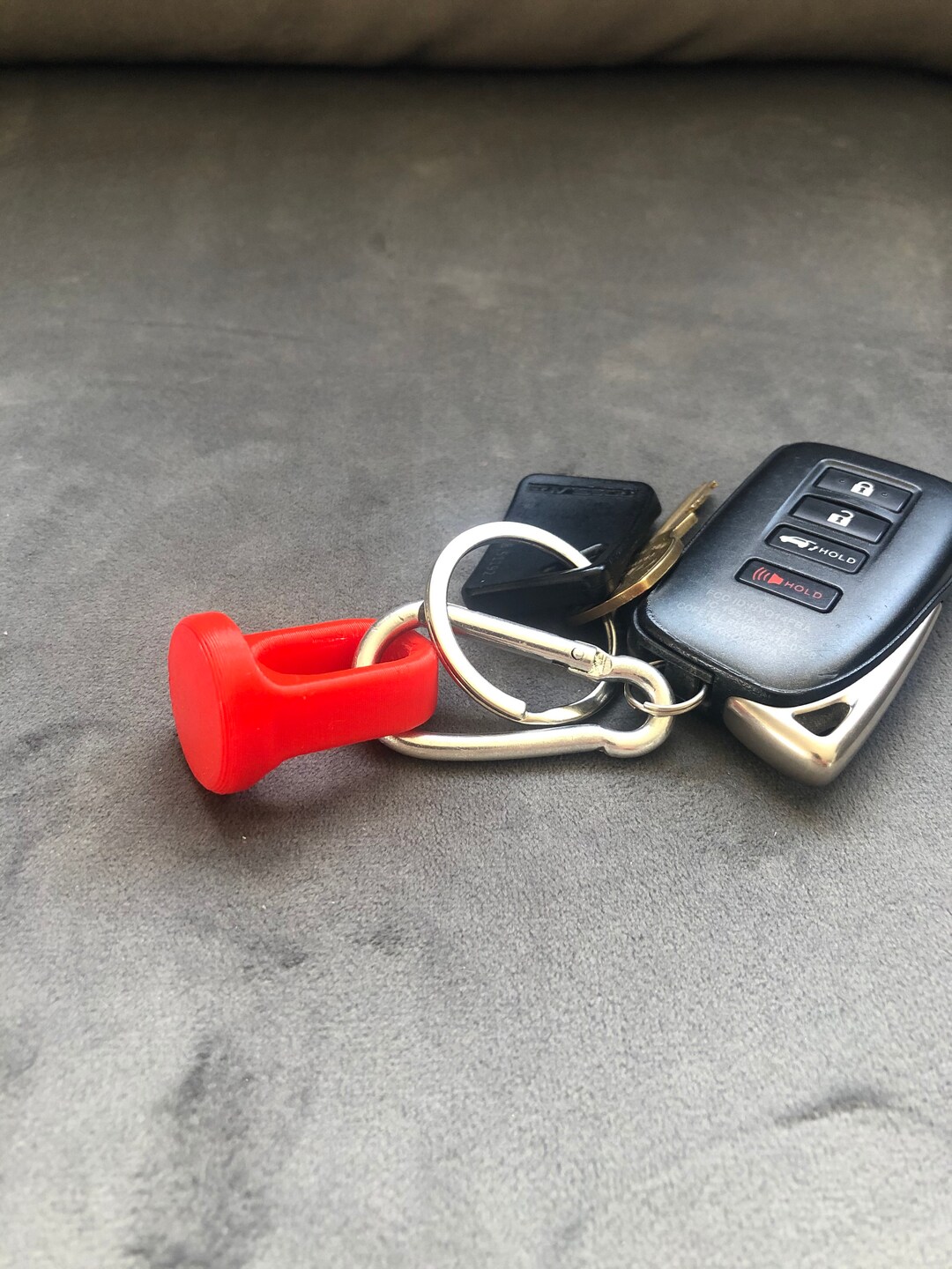 Personal Button Pusher Key Chain, Pack of 2, Design and Made in USA - Etsy