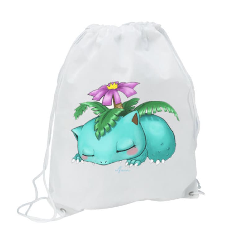 Bag Chibi Venusaur fanart cute kawaii Pokemon