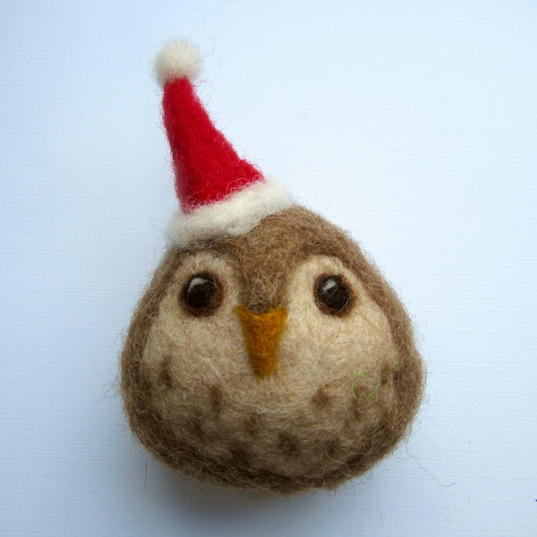 Owl Felt Ornament - Etsy