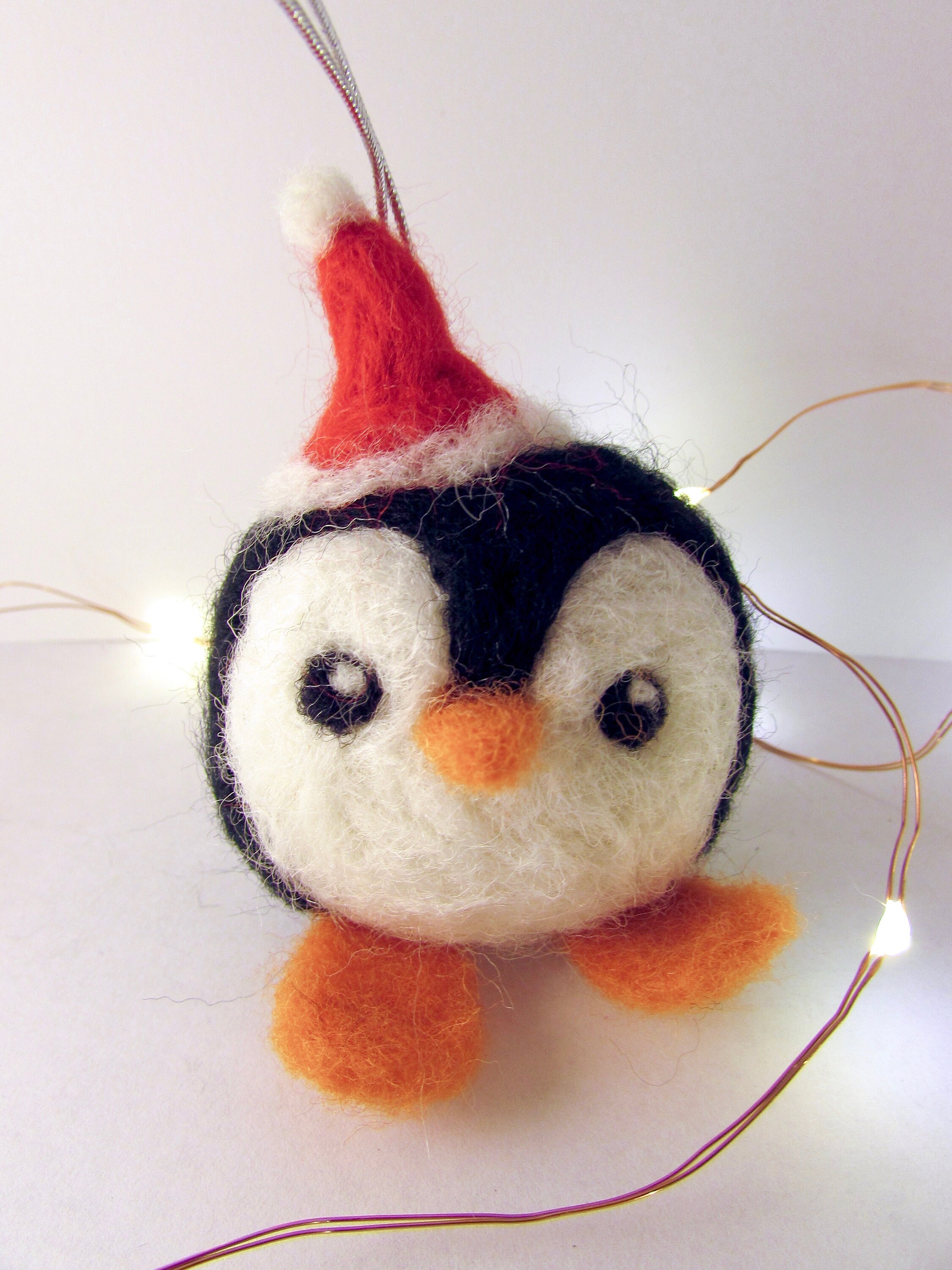 Penguin Christmas Tree Ornament/ Penguin Bauble/ Penguin - Etsy UK