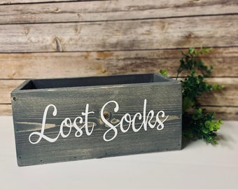 Lost socks, farmhouse laundry room, Laundry room decor, boho laundry room, missing socks, laundry storage, sock crate, modern farmhouse