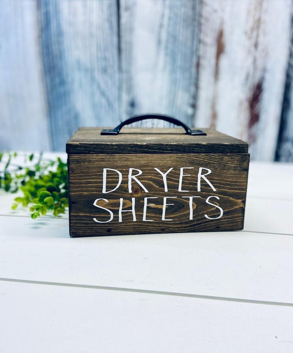 Dryer Sheets Box, Dryer Sheet Container, Dryer Sheet Organizer