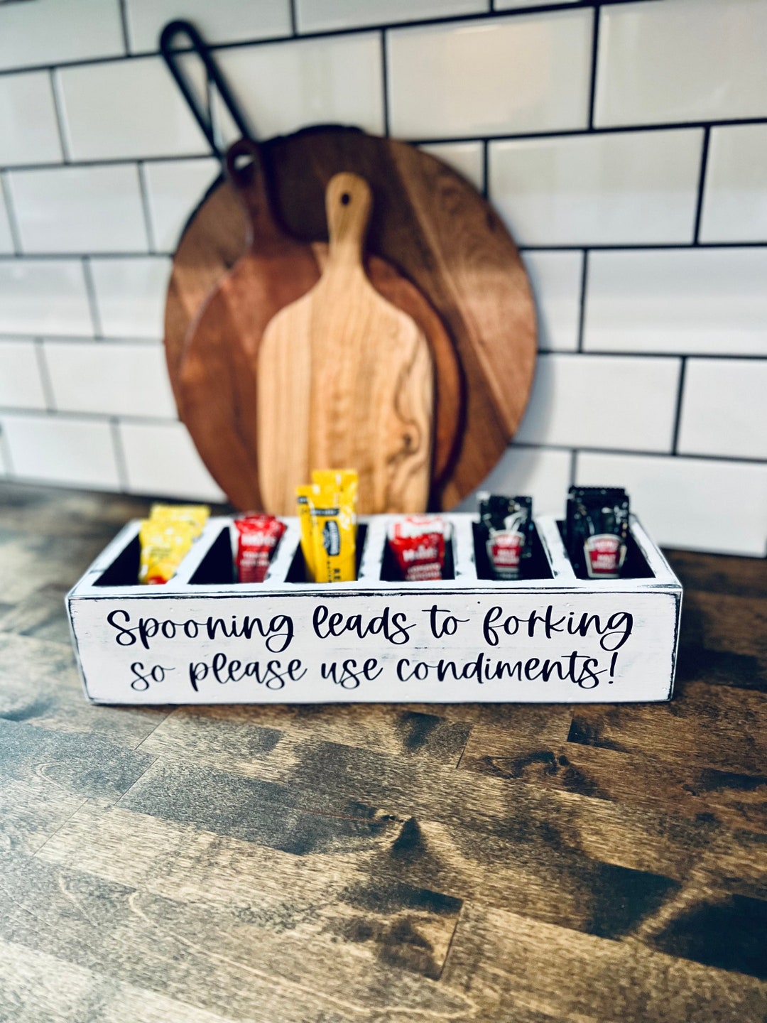 Condiment Holder, Condiment Storage, Condiment Caddy, Ketchup Packet