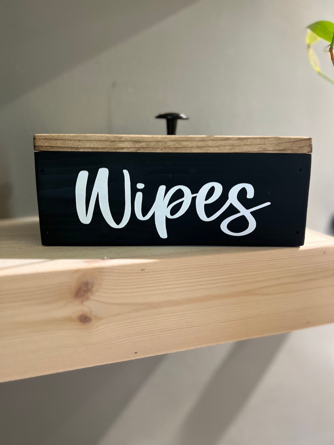 Flushable Wipes Box, Wipes Holder, Bathroom Wipes Holder, Bathroom