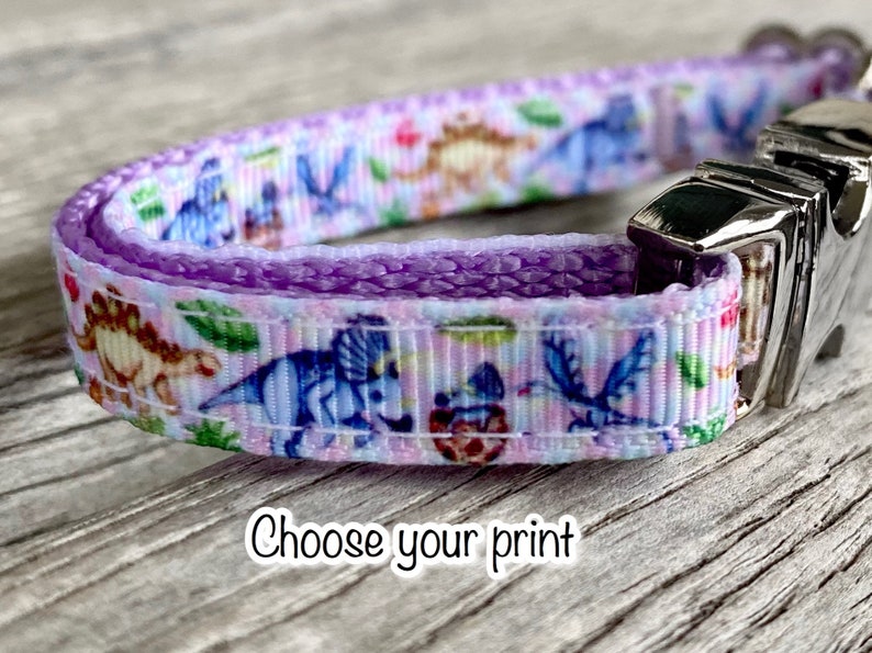 Dinosaur 3/8 Dog Collar Harness or Leash Dinosaur Dog Etsy