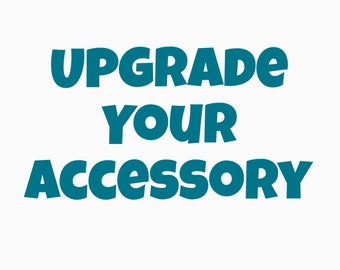 Upgrade Your Accessory, Upgrades and Add Ons Only