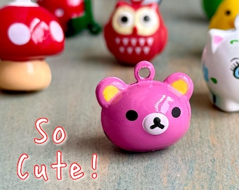 Fashion Bells for Pet Collar Jingle Bell for Cat Collar Character Animal Jingle Bell Large Bell Alert Birds Specialty Bell LOUD