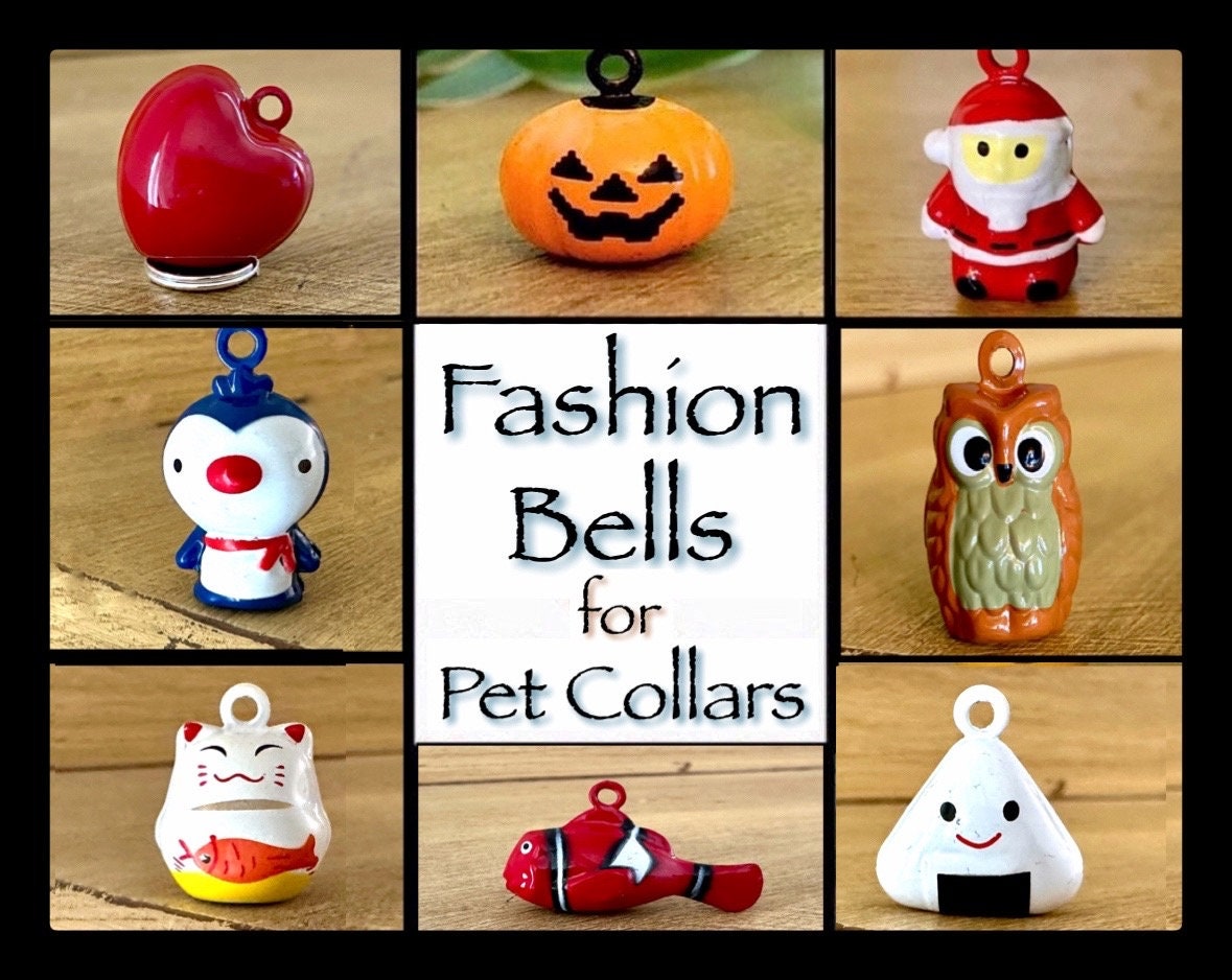 Jingle bell dog collar large 2025