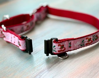 Fi 3 Tracker 3/4” Wide Dog Collar Replacement Strap for GPS Tracker Strap Fi3 Martingale or Flat Quick Release Humane Choke Collar