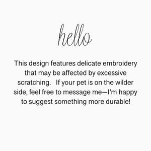 Collar pequeño de color lila para perro, correa o arnés para perro, collar para perro niña, arnés para perro hembra, collar de flores, bonito collar floral morado lavanda imagen 10