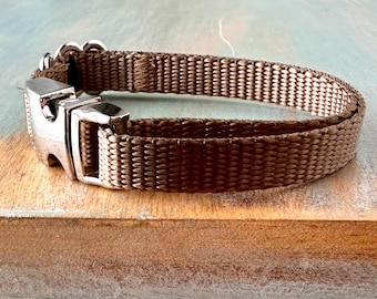 Nylon Webbing 3/8” Dog Collar • Leash • or Step-in Harness • Size Mini-Xxs • Soft Nylon •