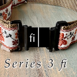 Fi 3 Tracker Dog Collar Replacement Strap for GPS Tracker Strap Fi3 Martingale or Flat Quick Release Humane Choke Collar
