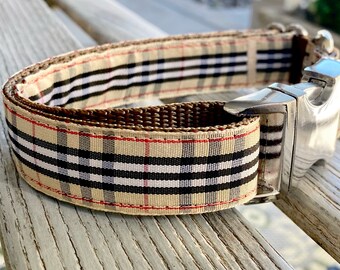 burberry dog leash