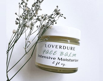 FACE BALM - Sensitive Skin Intensive Moisturizer, Fast Absorbing Waterless Formula, Perfect for Dry and Sensitive Skin, Relieves Itchiness