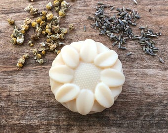Gentle Face Soap, Coconut Cream & Shea Butter, All Natural, Vegan Face Cleanser, Gentle Facial Wash, Sensitive Skin Soap, Dry Skin Soap