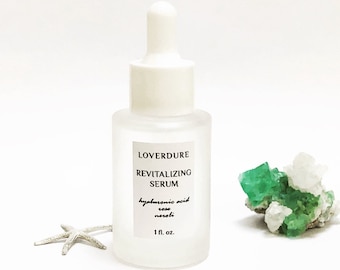 Revitalizing Face Serum - Hyaluronic Acid Serum, Oil Free, Toning Serum, Skin Revitalizing, Pore Minimizing, Niacinamide Serum