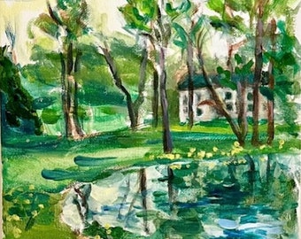 Trees with Pond