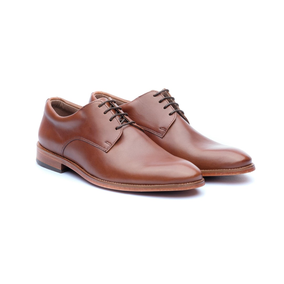 Men’s BROWN LEATHER Dress SHOES Handcrafted Lace up Bespoke Shoes in — free download