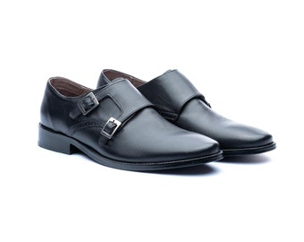 black loafers men, monk strap shoes, loafers men, mens leather loafers, leather loafers men, dress shoes men, black monk straps men.