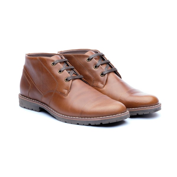 bottines pour hommes, bottines marron, bottes marron hommes, bottes en cuir personnalisées, bottines, bottes pour hommes, bottes à lacets, bottines hommes