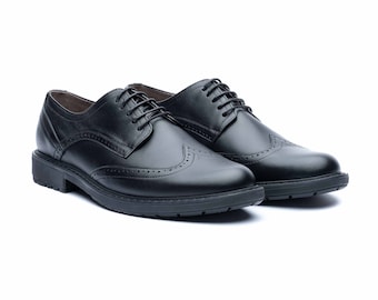 black oxfords men, black leather oxfords, leather oxfords men, mens oxfords, black dress shoes, custom shoes men, mens leather shoes