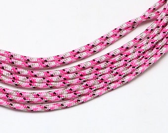 Paracord 5mx2mm rosa Camouflage