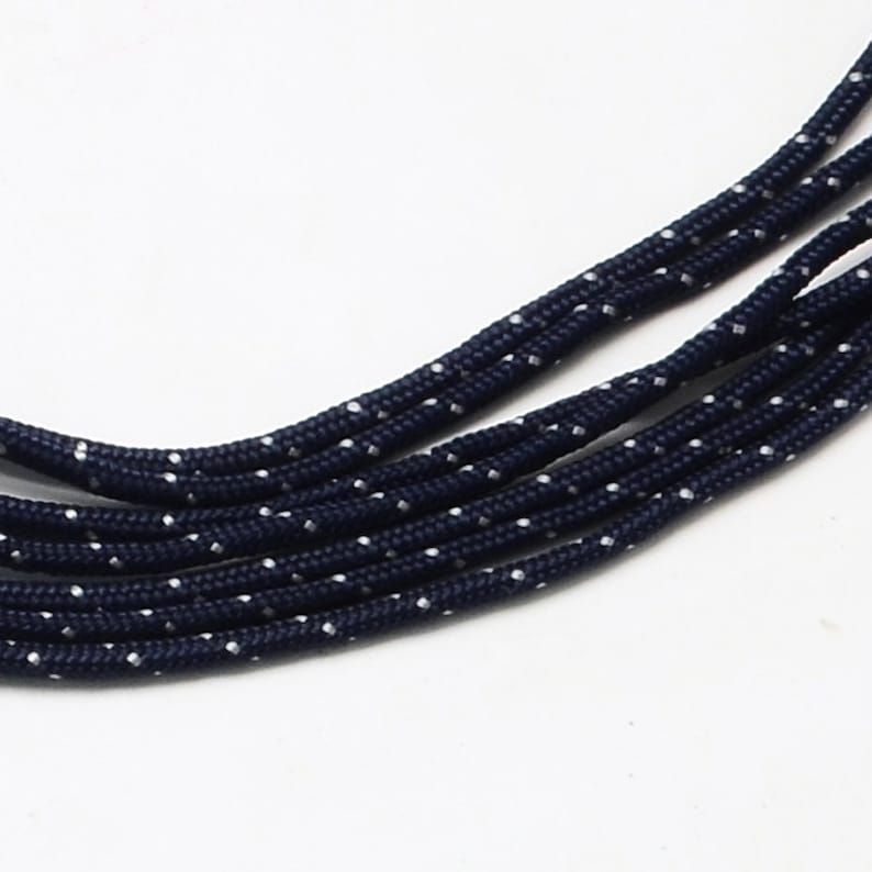 Paracord 2mmx5m dark blue image 1