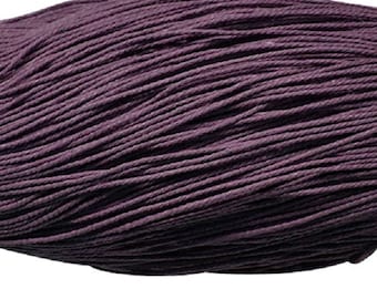 gewachste Baumwollschnur 0,7mm violett 10m