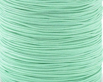 Nylon thread 0.8mm aquamarine 10m wound on a spool
