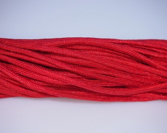 Paracord red 5mx4mm