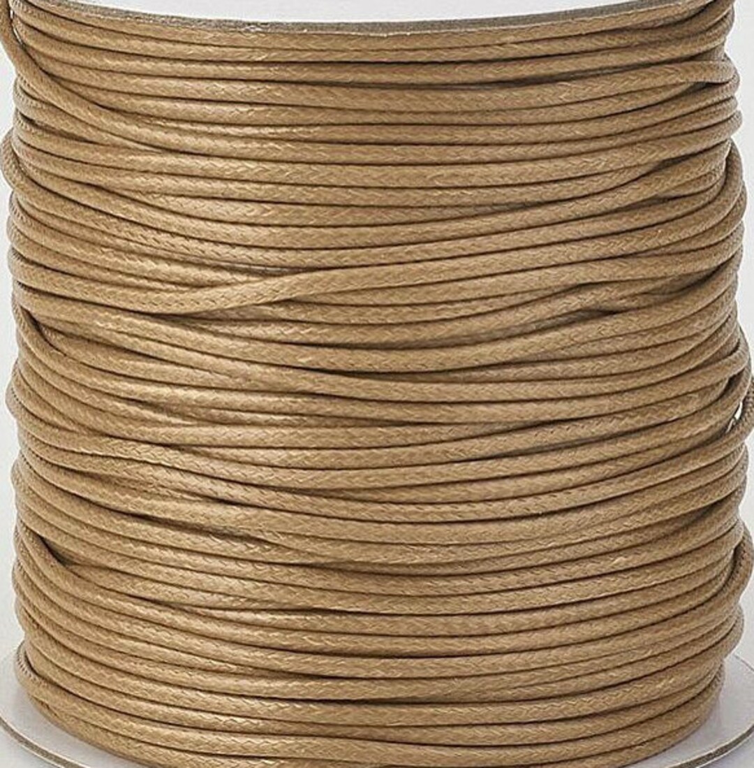 10 m di filo di poliestere cerato 1 mm di filo per perline lucido ...
