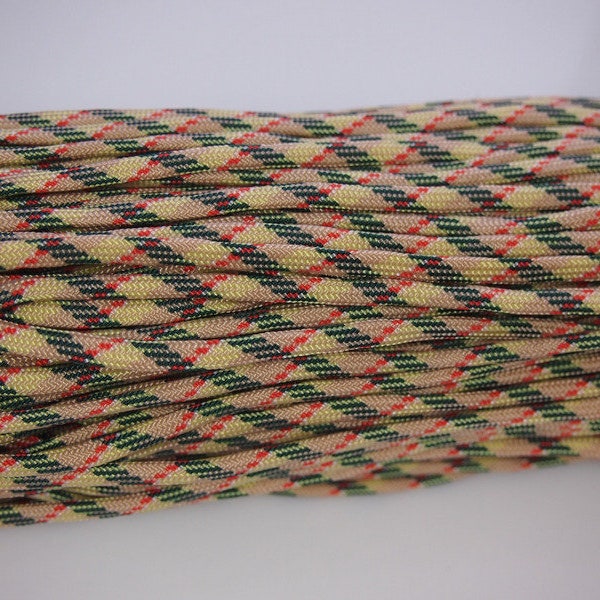 Paracord hellgelb camouflage 5mx4mm