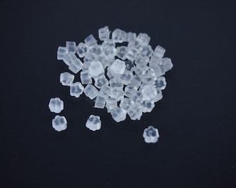 100 silicone earpstop transparent 4x3
